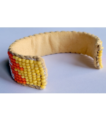 Bracelet perlé amerindien