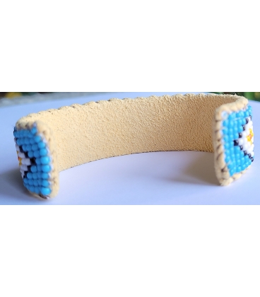 Bracelet perlé amerindien