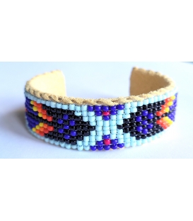 Bracelet perlé amerindien