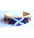 Bracelet perlé amerindien