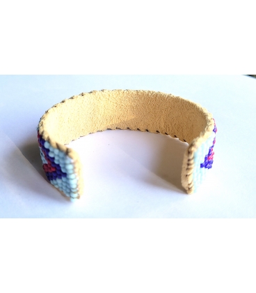 Bracelet perlé amerindien