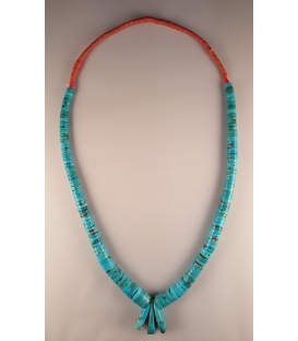 Collier de turquoises