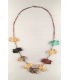 Collier fétiche multi pierres bisons