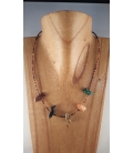 Collier Fétiche multi pierres