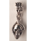Pendentif tête de mort