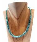 Collier multi turquoises