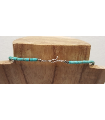 Collier multi turquoises
