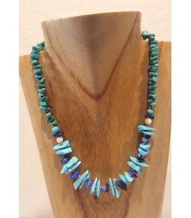Collier turquoises
