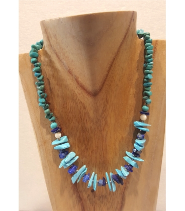Collier turquoises