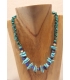 Collier turquoises