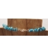 Collier multi turquoises