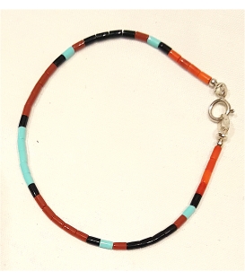 Bracelet fin multi perles