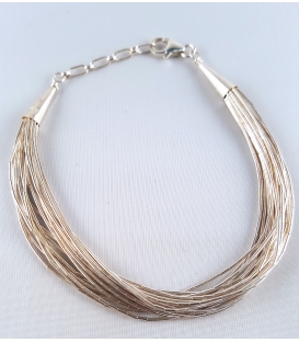Bracelet fils d'argent