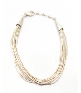 Bracelet fils d'argent
