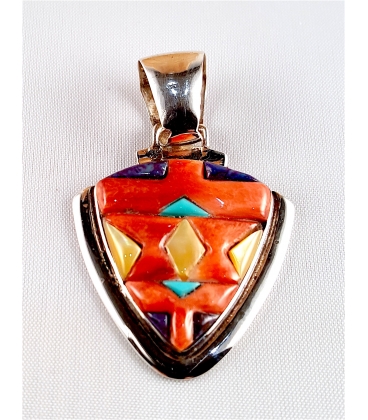 Pendentif pointe de fleche Zuni
