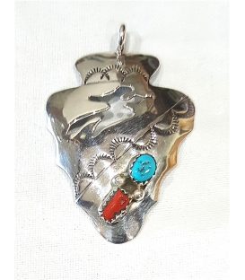 Pendentif pointe de fleche