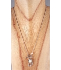Collier avec une opale