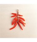 Pendentif en piment de Corail
