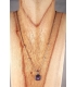 Collier argent et Améthyste