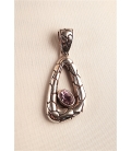 Pendentif snake et Améthyste