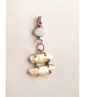 Pendentif en Nacre et Opale