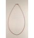 chaine rigide en argent