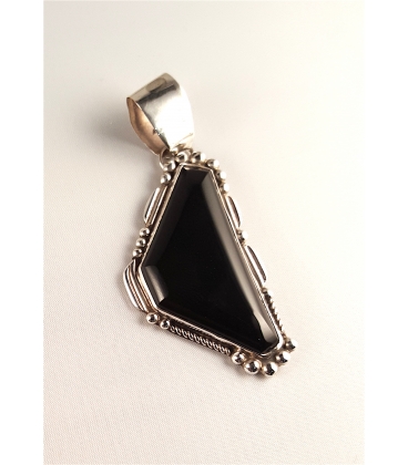 Pendentif Navajo avec Onyx