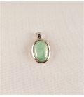 Pendentif Argent et Jade