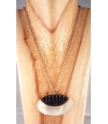 Collier avec pendentif en Nacre