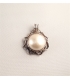 Pendentif en nacre et argent
