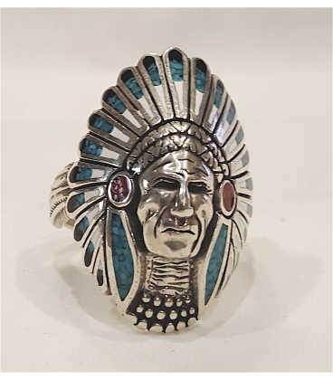 Bague chef indien