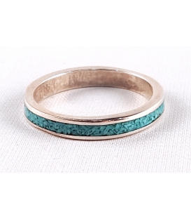 Anneau turquoise
