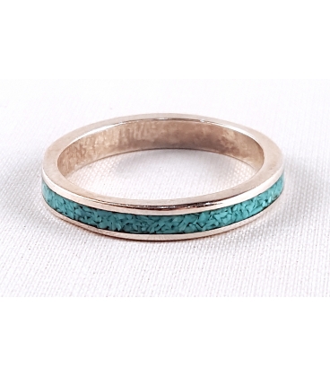 Anneau turquoise