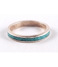Anneau turquoise