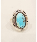 Bague avec turquoise