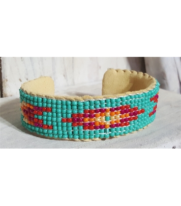 Bracelet perlé amérindien