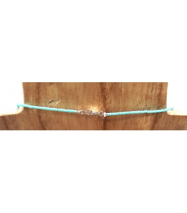Collier multi turquoises