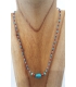 Collier turquoises et Jaspe