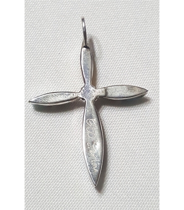 Croix en argent Zuni