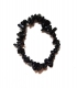 Bracelet en pierres d'obsidienne